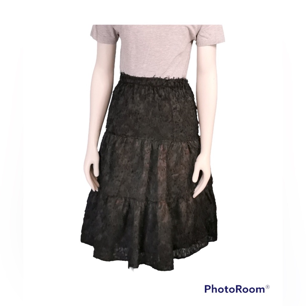 💚 Zara Black Skirt, Size 13-14